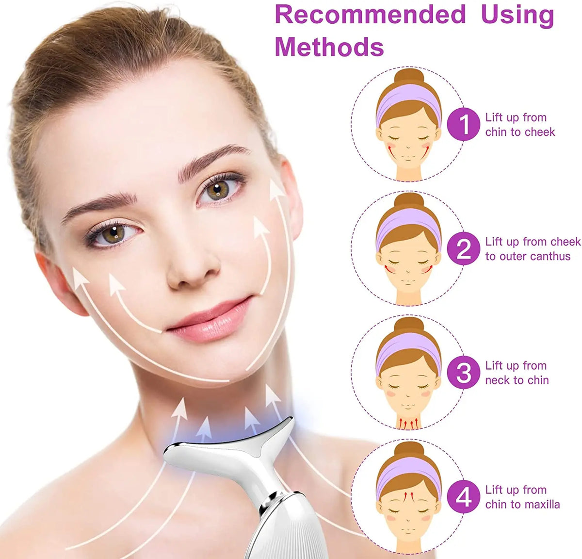 Masajeador Facial LED Rejuvenecedor