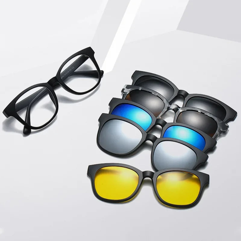 Gafas Magnéticas con Clip Polarizado