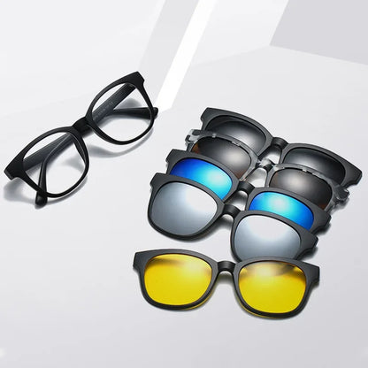 Gafas Magnéticas con Clip Polarizado
