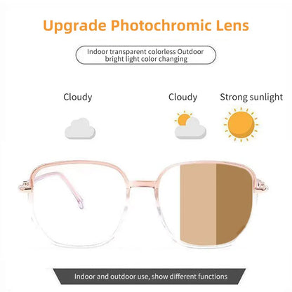 Gafas Myopia Fotocromáticas Elegantes