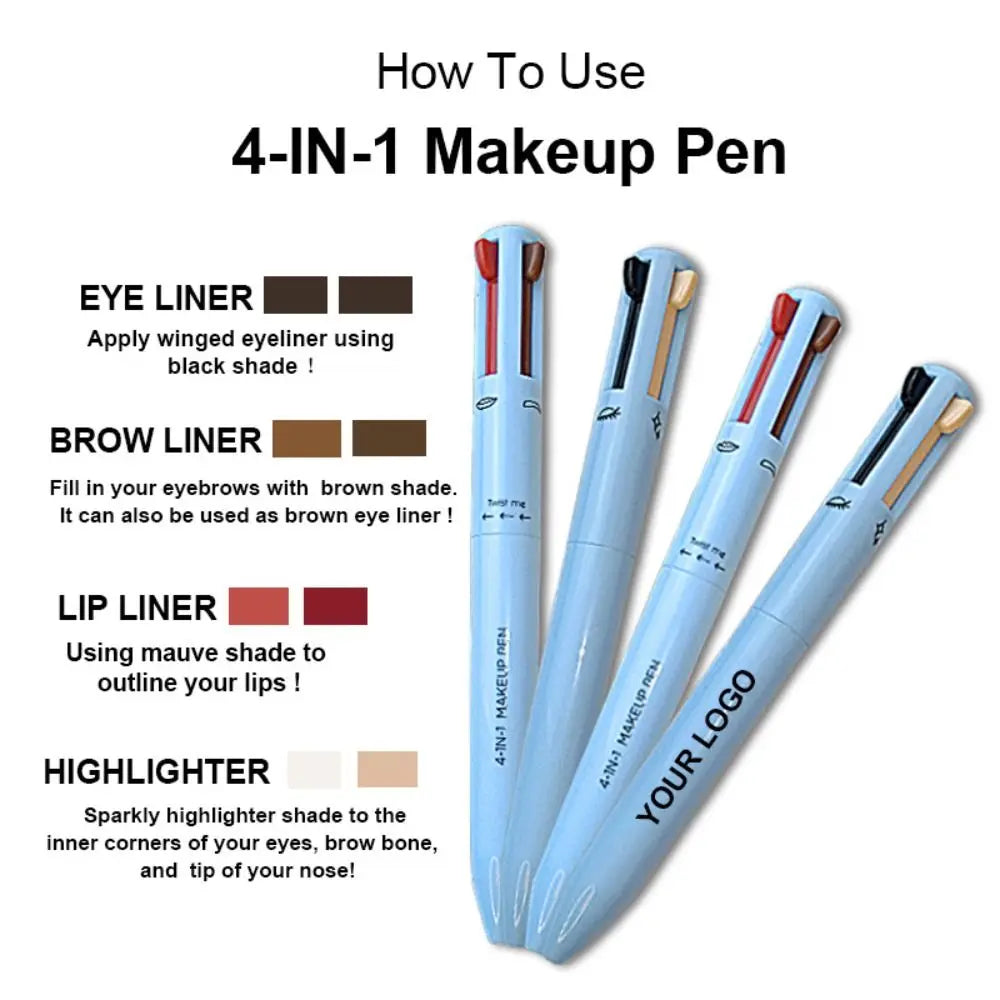 Lápiz de Maquillaje 4 en 1