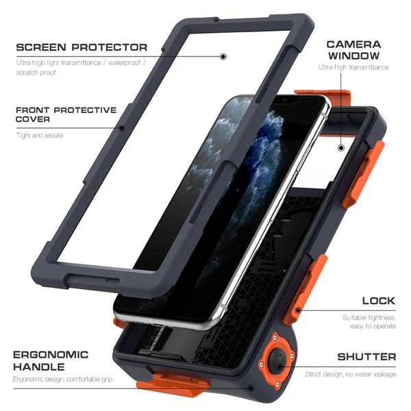 Carcasa Impermeable para Teléfonos